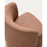Stuhl Corvena aus Chenille in Terrakotta FSC-Mix-Kredit von Kave Home – Bild 10