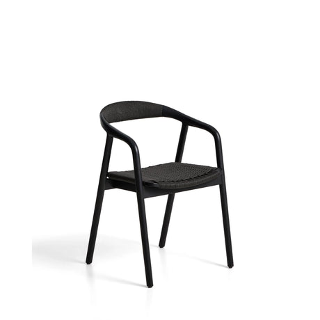 Stuhl Derile aus massivem Eichenholz mit Finish und Papierseil FSC 100% von Kave Home – Bild 1