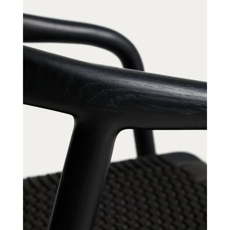 Stuhl Derile aus massivem Eichenholz mit Finish und Papierseil FSC 100% von Kave Home – Bild 11