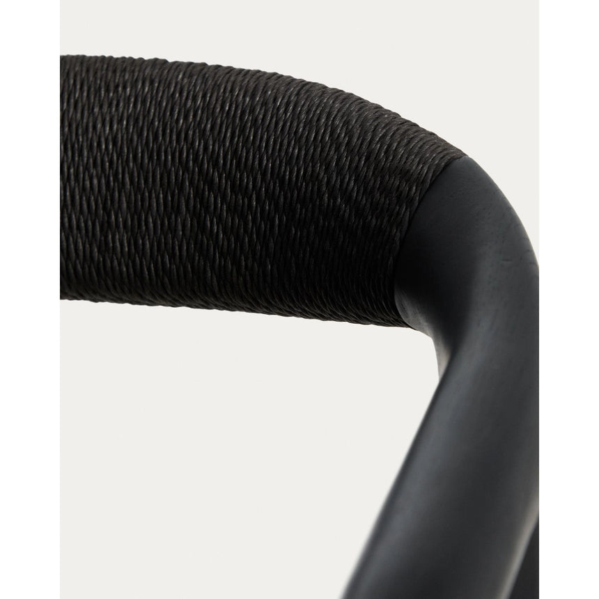 Stuhl Derile aus massivem Eichenholz mit Finish und Papierseil FSC 100% von Kave Home – Bild 13
