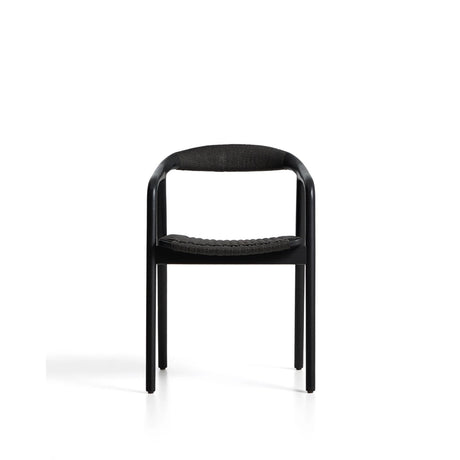 Stuhl Derile aus massivem Eichenholz mit Finish und Papierseil FSC 100% von Kave Home – Bild 8
