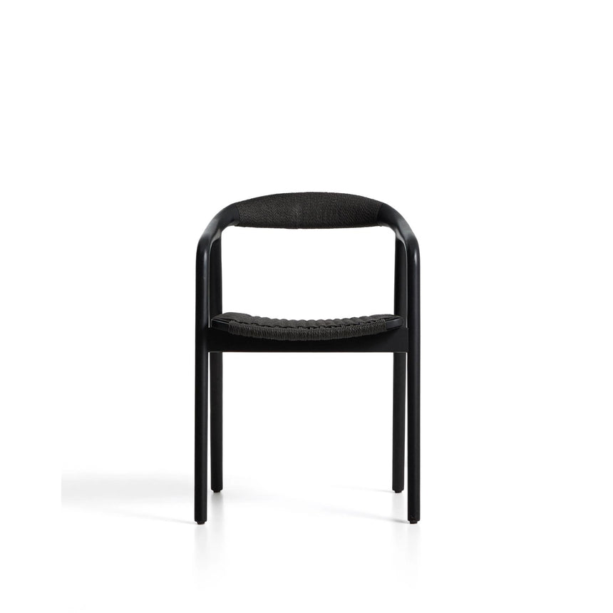 Stuhl Derile aus massivem Eichenholz mit Finish und Papierseil FSC 100% von Kave Home – Bild 8