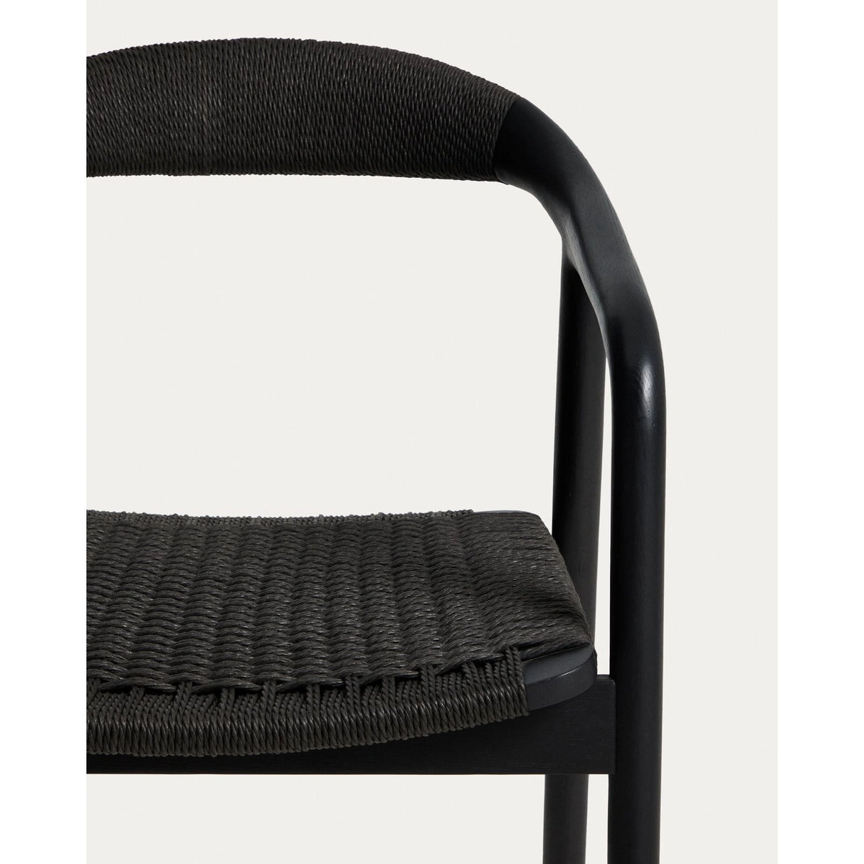 Stuhl Derile aus massivem Eichenholz mit Finish und Papierseil FSC 100% von Kave Home – Bild 9