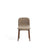 Stuhl Elnor aus brauner Chenille und Beinen aus massivem Eichenholz mit Nussbaum-Finish von Kave Home – Bild 1