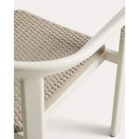 Stuhl Erice aus Aluminium und ecrufarbenem Seil von Kave Home – Bild 11