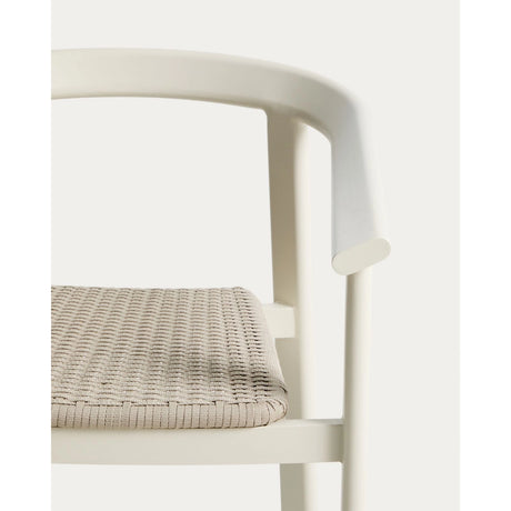 Stuhl Erice aus Aluminium und ecrufarbenem Seil von Kave Home – Bild 7