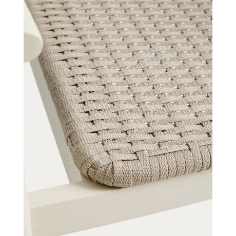 Stuhl Erice aus Aluminium und ecrufarbenem Seil von Kave Home – Bild 8