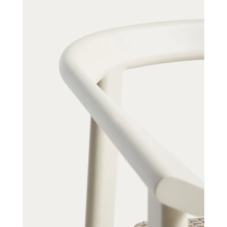 Stuhl Erice aus Aluminium und ecrufarbenem Seil von Kave Home – Bild 9