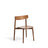 Stuhl Evera aus Eichenfurnier mit Naturfarbenem oder Nussbaumfinish von Kave Home – Bild 1