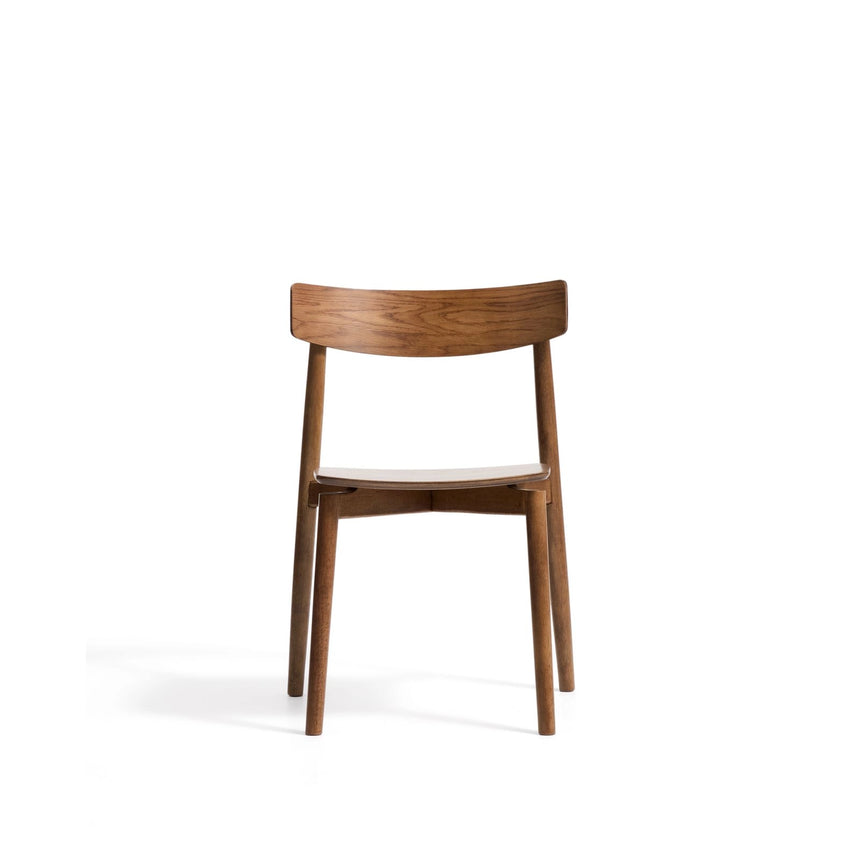 Stuhl Evera aus Eichenfurnier mit Naturfarbenem oder Nussbaumfinish von Kave Home – Bild 5