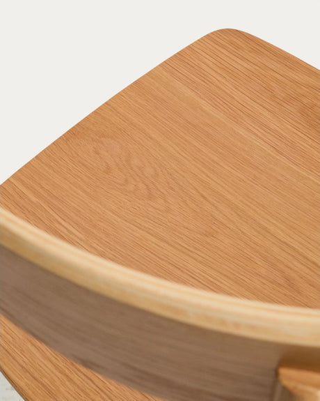 Stuhl Evera aus Eichenfurnier mit naturfarbenem Finish  von Kave Home – Bild 11