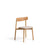 Stuhl Evera aus Eichenfurnier mit naturfarbenem Finish und beiger Chenille von Kave Home – Bild 1