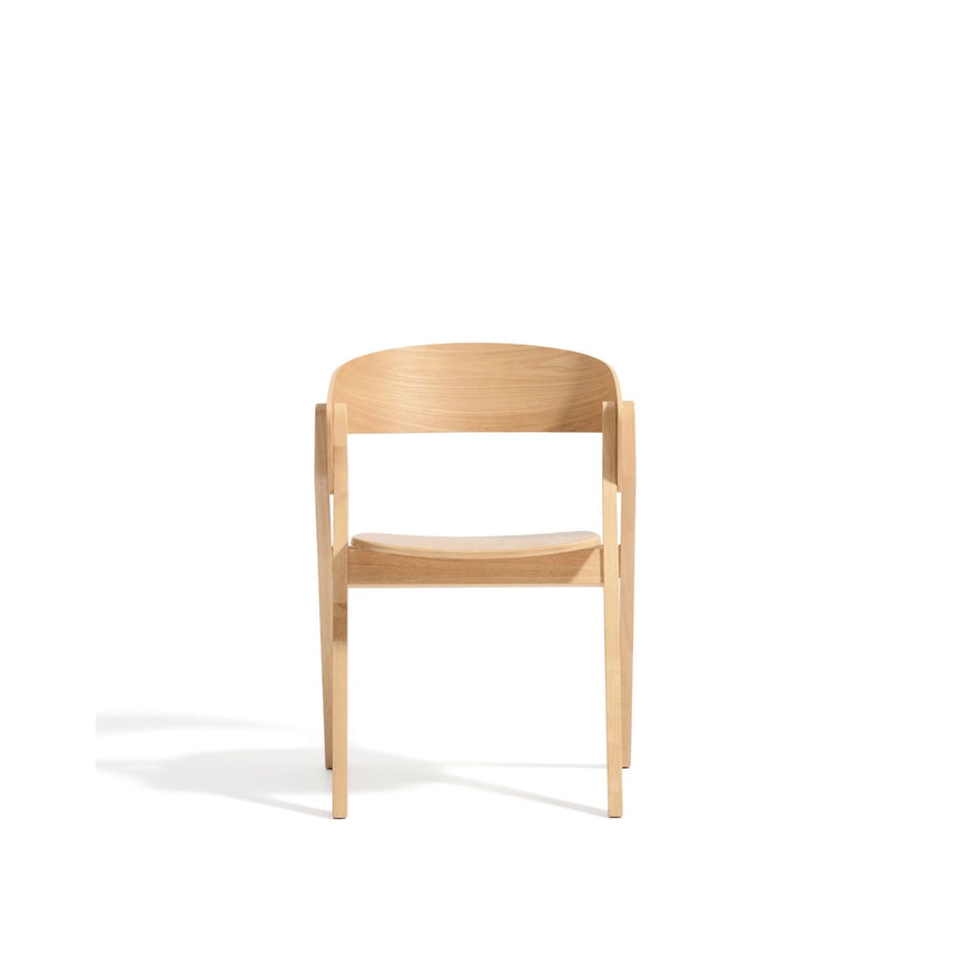 Stuhl Godia aus Eichenfurnier mit naturfarbenem Finish von Kave Home – Bild 5