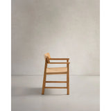 Stuhl Idun aus massivem FSC Mix Credit Eichenholz mit Finish in natürlichem Farbton und Sitzfläche aus Seil von Kave Home – Bild 7