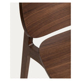 Stuhl Ludara aus Eichenfurnier mit Nussbaumfinish oder Naturfinish von Kave Home – Bild 10