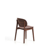 Stuhl Ludara aus Eichenfurnier mit Nussbaumfinish oder Naturfinish von Kave Home – Bild 5