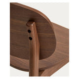 Stuhl Ludara aus Eichenfurnier mit Nussbaumfinish oder Naturfinish von Kave Home – Bild 9