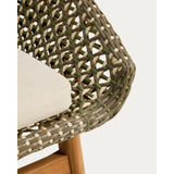 Stuhl Olbia aus synthetischem Rattan und massivem Teakholz FSC 100 % von Kave Home – Bild 10