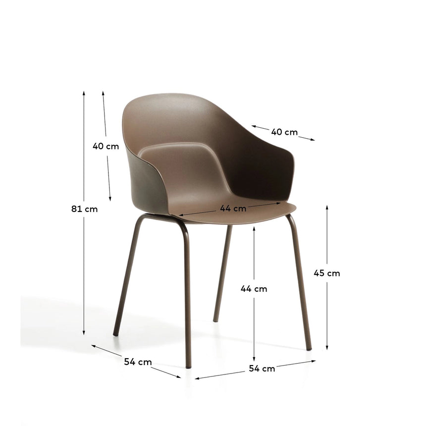 Stuhl Sanile mit Stahlbeinen von Kave Home – Bild 4