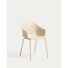 Stuhl Sanile mit Stahlbeinen mit beigem Finish von Kave Home – Bild 1