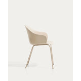 Stuhl Sanile mit Stahlbeinen mit beigem Finish von Kave Home – Bild 5
