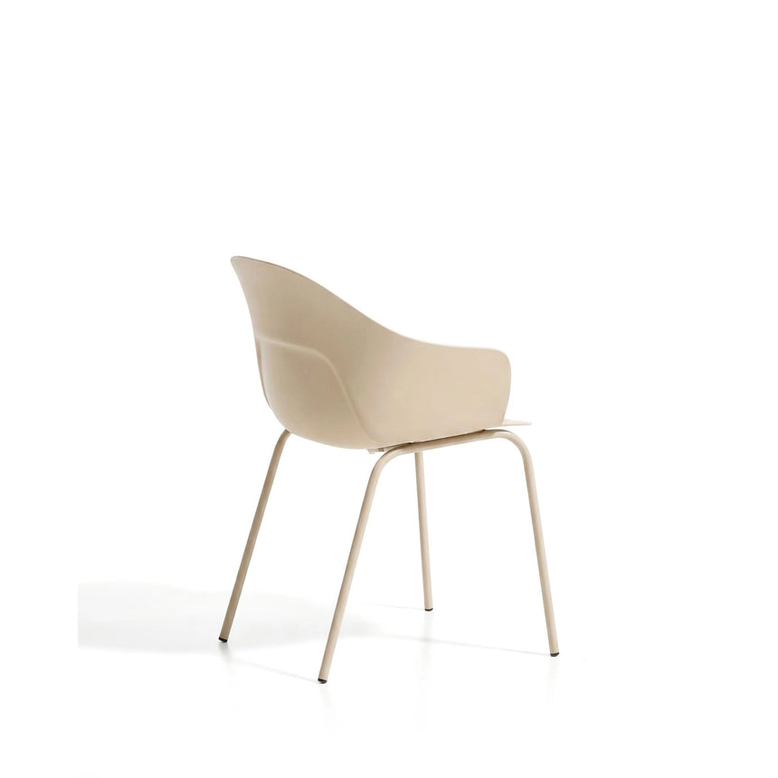 Stuhl Sanile mit Stahlbeinen mit beigem Finish von Kave Home – Bild 8