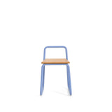 Stuhl Tinn aus Eschenfurnier und blauem Metallgestell. von Kave Home – Bild 7