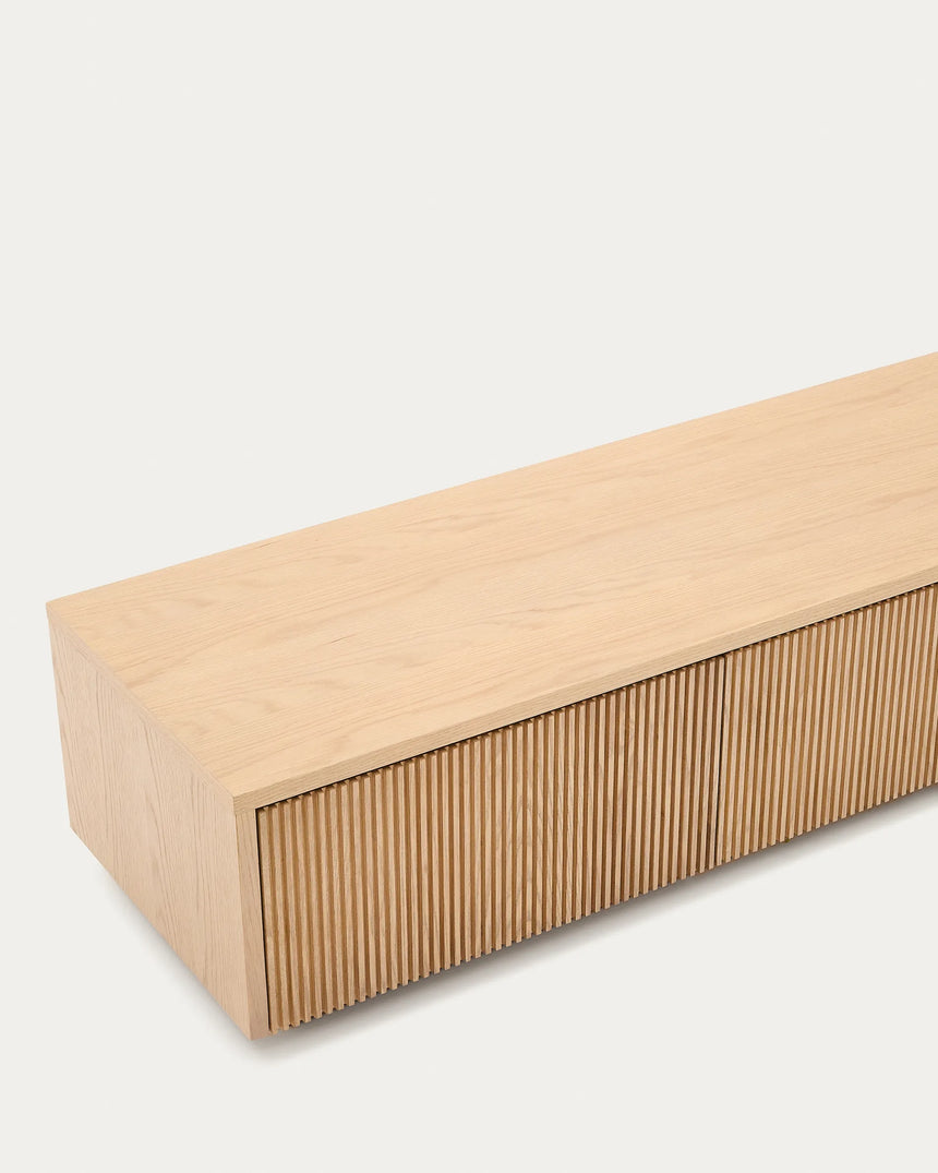 TV-Möbel Helvine 4 Schubladen 200 x 30 cm FSC 100% von Kave Home – Produktbild 2