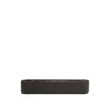TV-Möbel Nemore mit 2 Schubladen aus Eichenfurnier und Keramikplatte mit Emperador-Marmor-Effekt, FSC Mix Credit 200 x 35 cm von Kave Home – Bild 1