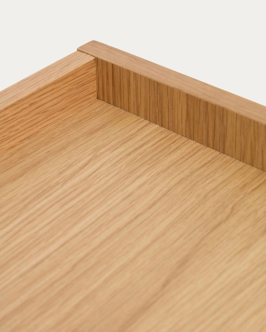 TV-Möbel Onix aus Eichenfurnier mit Naturton-Finish 150 x 47 cm FSC Mix Credit von Kave Home – Bild 7