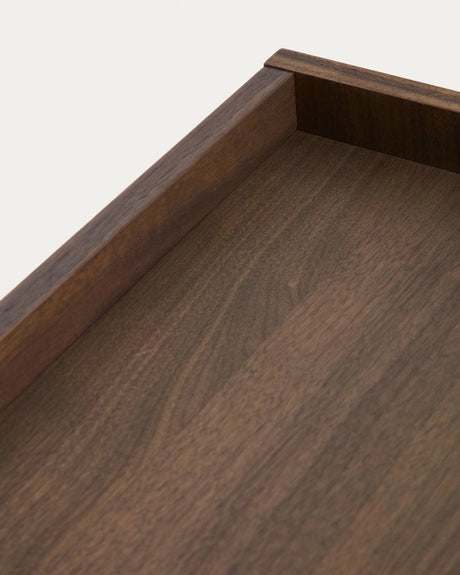 TV-Möbel Onix aus Walnussfurnier mit dunklem Finish 150 x 47 cm FSC Mix Credit von Kave Home – Bild 8