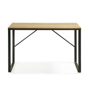 Talbot Schreibtisch MDF Finish in Natur und Stahlbeine mit schwarzem Finish 120 x 60 cm von Kave Home – Produktbild 6