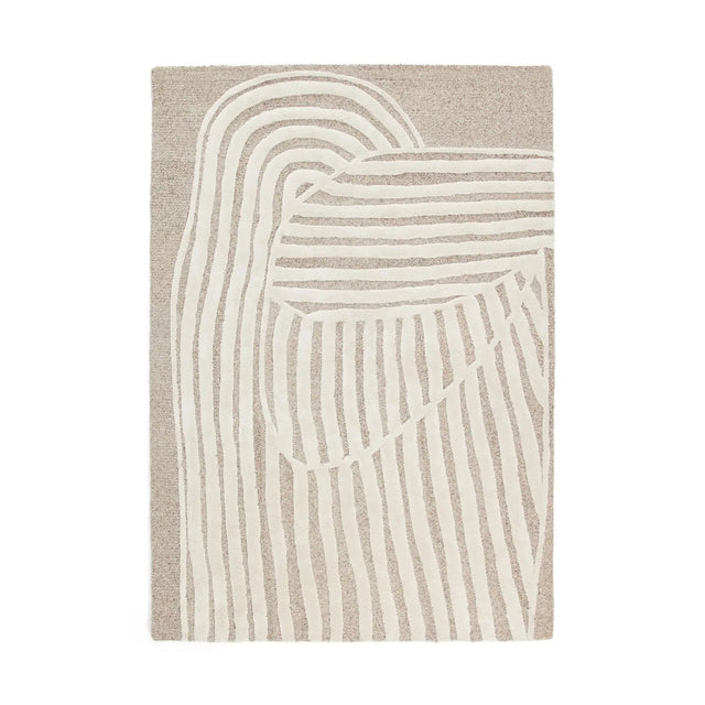 Teppich Colire aus Wolle und Viskose, beige, 200 x 300 cm von Kave Home – Bild 1
