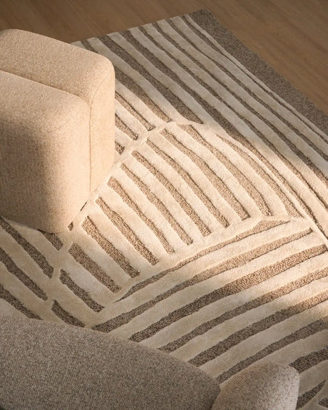 Teppich Colire aus Wolle und Viskose, beige, 200 x 300 cm von Kave Home – Bild 3