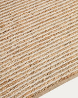 Teppich Derule aus Jute und Wolle in Beige 200 x 300 cm von Kave Home – Bild 4
