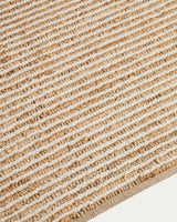 Teppich Derule aus Jute und Wolle in Beige 230 x 160 cm von Kave Home – Bild 4