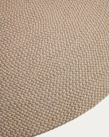 Teppich Despas aus Synthetikfaser écru Ø 150 cm von Kave Home – Bild 3