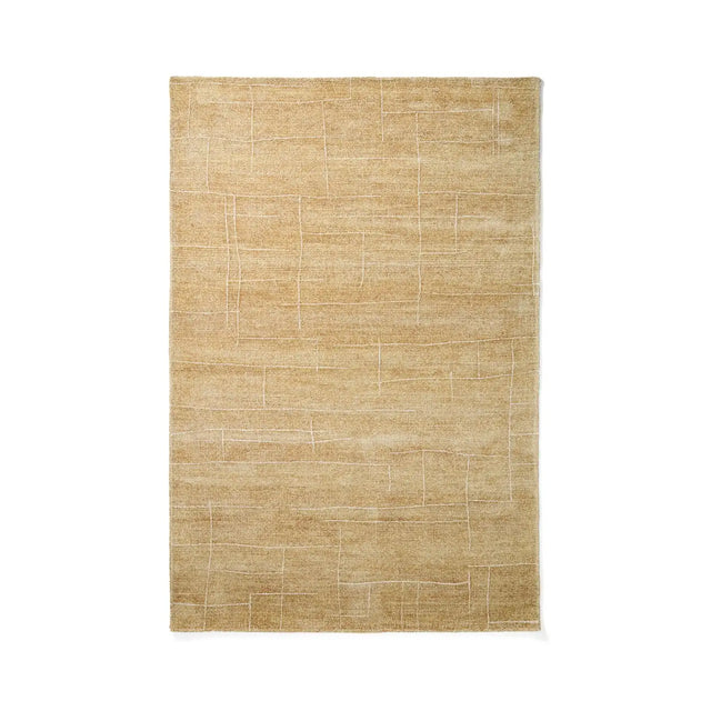 Teppich Eloda aus Wolle und Viskose in Senf 160 x 230 cm von Kave Home – Bild 1