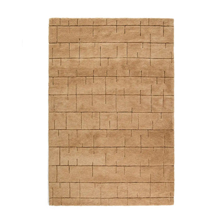 Teppich Helun aus Wolle mit grafischem Muster in Braun, 200 x 300 cm von Kave Home – Bild 1