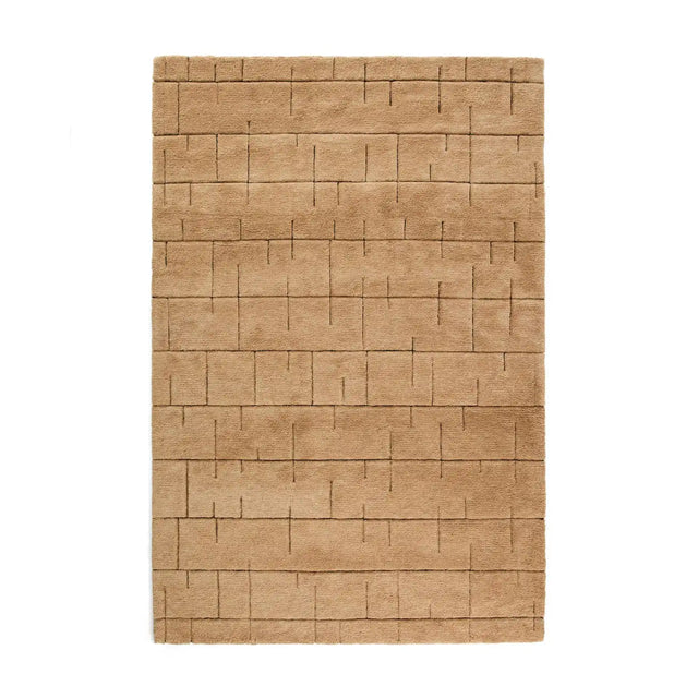Teppich Helun aus Wolle mit grafischem Muster in Braun, 200 x 300 cm von Kave Home – Bild 1