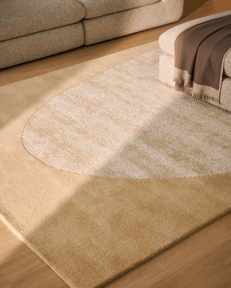 Teppich Ivena aus Wolle in Beige 200 x 300 cm von Kave Home – Bild 2