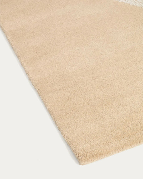 Teppich Ivena aus Wolle in Beige 200 x 300 cm von Kave Home – Bild 3