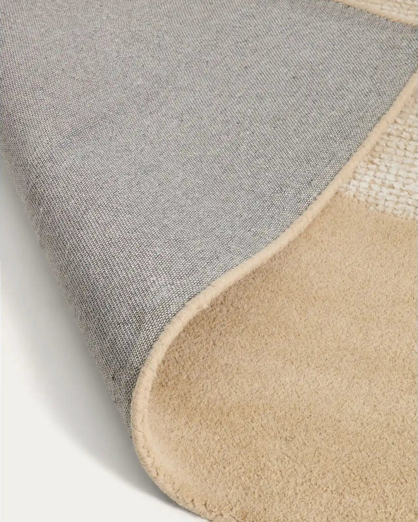 Teppich Ivena aus Wolle in Beige 200 x 300 cm von Kave Home – Bild 5