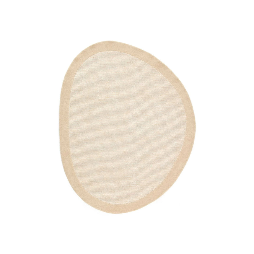 Teppich Ivena aus Wolle und Viskose in Beige 160 x 230 cm von Kave Home – Bild 1