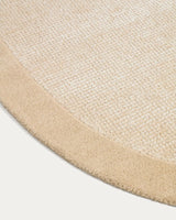 Teppich Ivena aus Wolle und Viskose in Beige 160 x 230 cm von Kave Home – Bild 4
