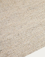 Teppich Lenuo aus Wolle und Baumwolle mit Jacquardmuster in Écru 160 x 230 cm von Kave Home – Bild 4