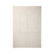 Teppich Lisdan aus Synthetikfasern in Ecru mit grafischem Muster in Grün, 160 x 230 cm von Kave Home – Bild 1