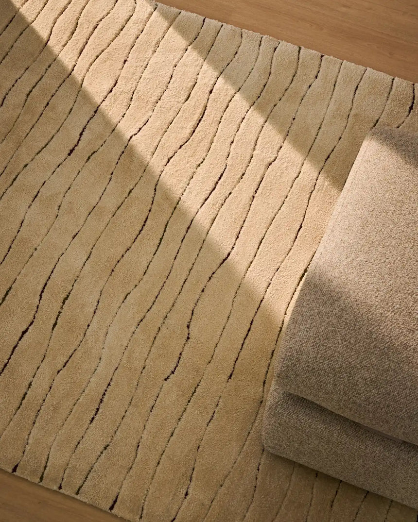 Teppich Loram mit Fell-Optik, beige, 160 x 230 cm von Kave Home – Bild 2
