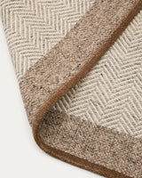 Teppich Nifelia Jacquard aus Wolle beige 160 x 230 cm von Kave Home – Produktbild 3