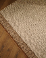Teppich Nifelia Jacquard aus Wolle beige 160 x 230 cm von Kave Home – Produktbild 6